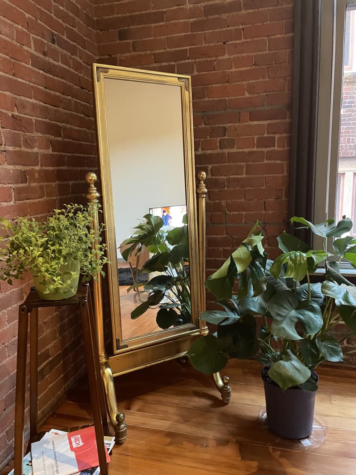 View of Seattle Rental Apartment With Exposed Brick Walls | Apartment Therapy